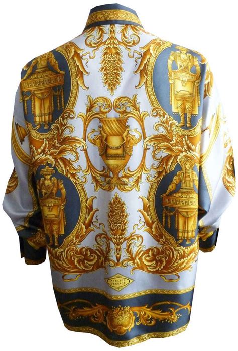 vintage versace shirts for men.